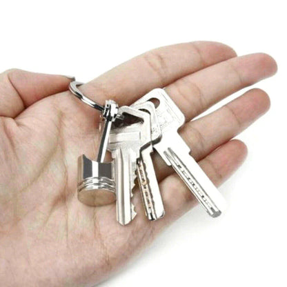 Car Engine Piston Style Keychain Key Ring at $9.97 from Truemartin