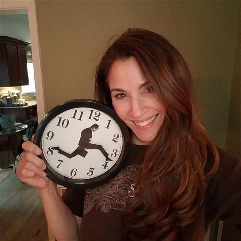 Silly Walk Wall Clock at $24.97 from Truemartin