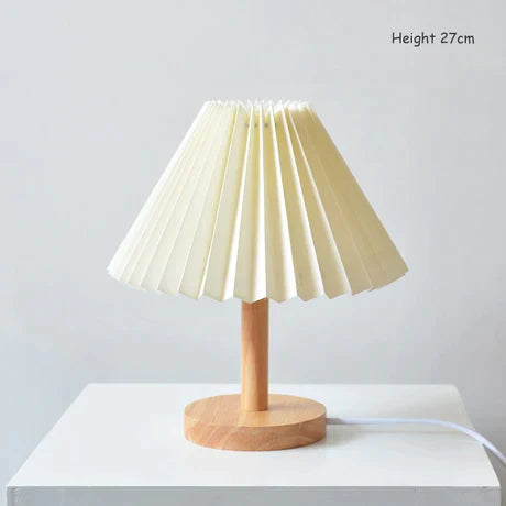 Korean Retro Pleated Table Lamp at $29.97 only from Truemartin