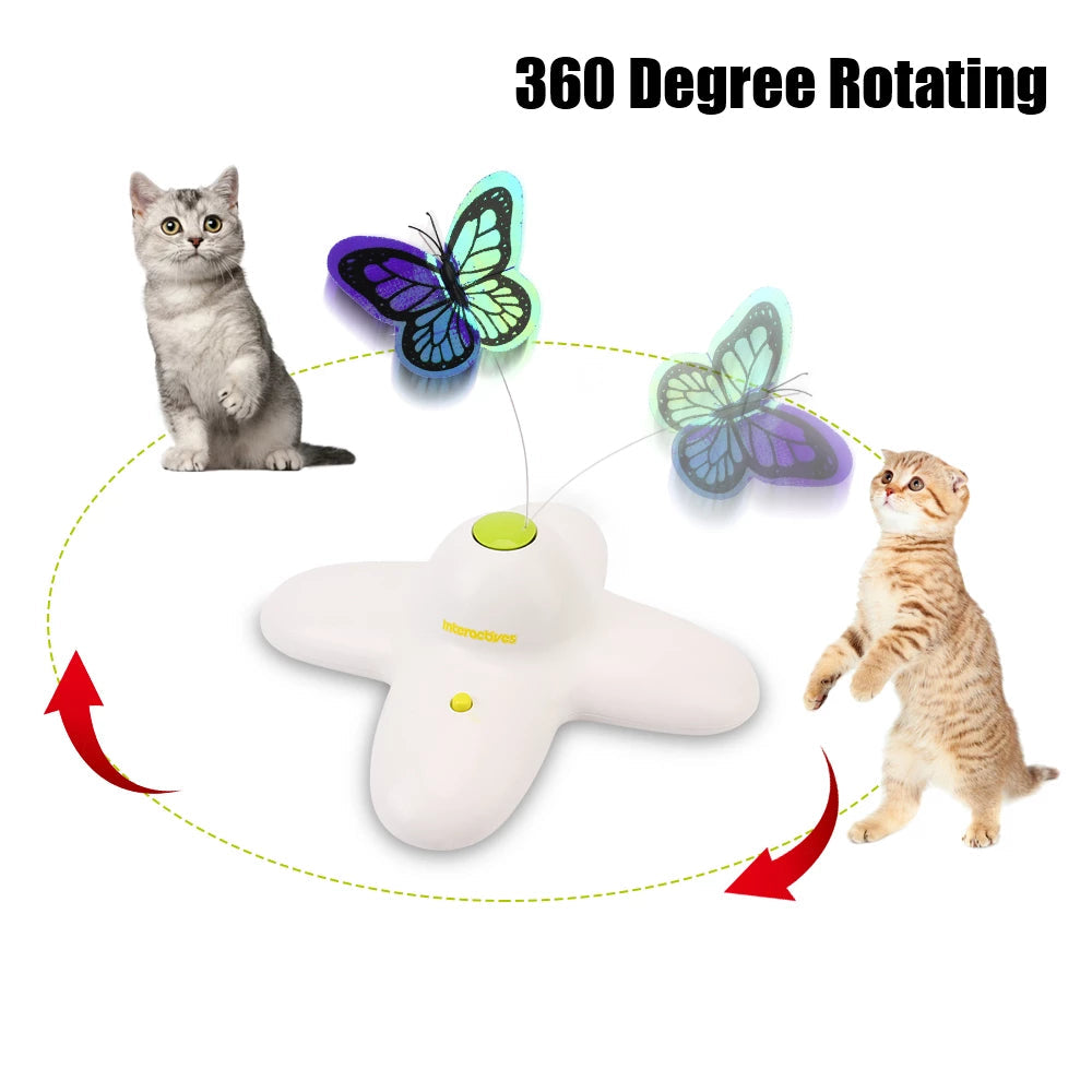 Interactive Flutter Bug Cat Toy 360 at $34.47 from Truemartin