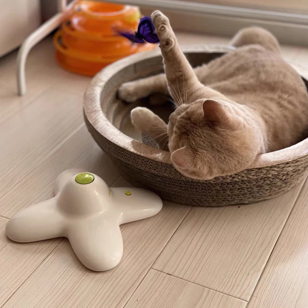 Interactive Flutter Bug Cat Toy 360 at $34.47 from Truemartin