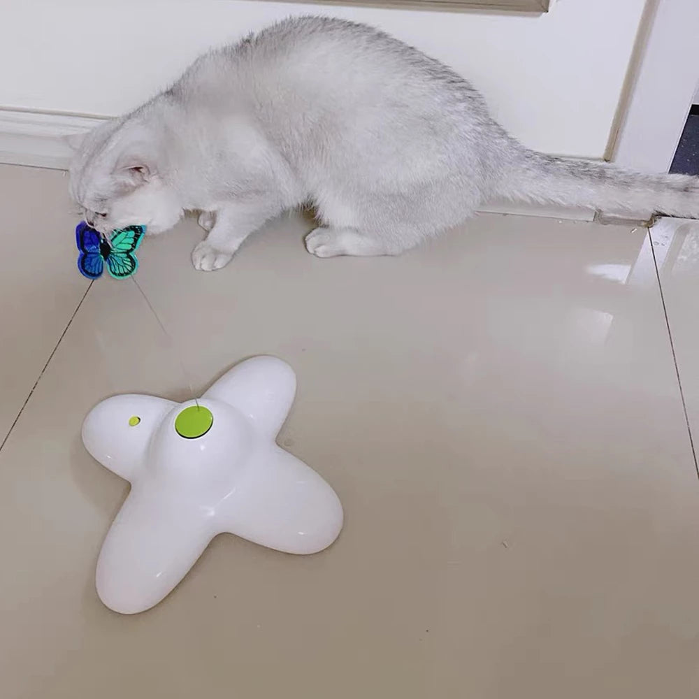 Interactive Flutter Bug Cat Toy 360 at $34.47 from Truemartin