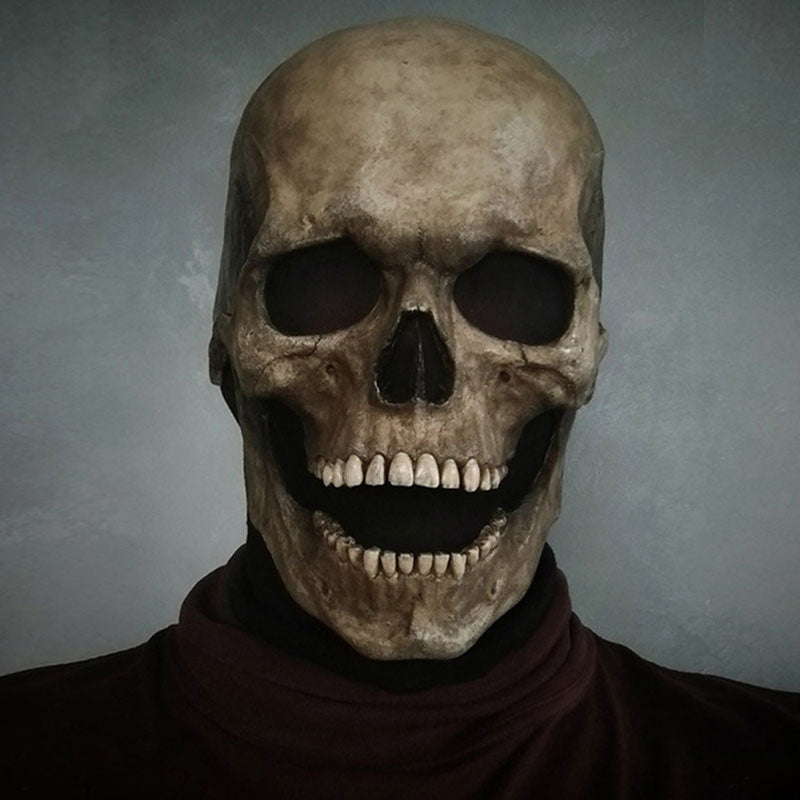 Movable Jaw Skull Mask For Halloween at $32.97 from Truemartin