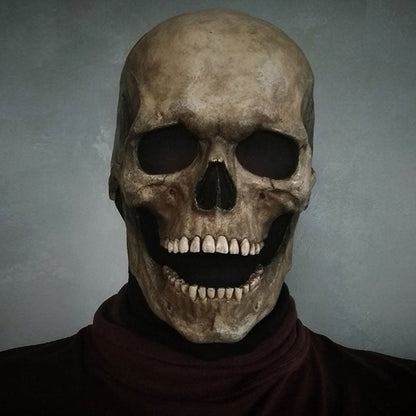 Movable Jaw Skull Mask For Halloween at $32.97 from Truemartin