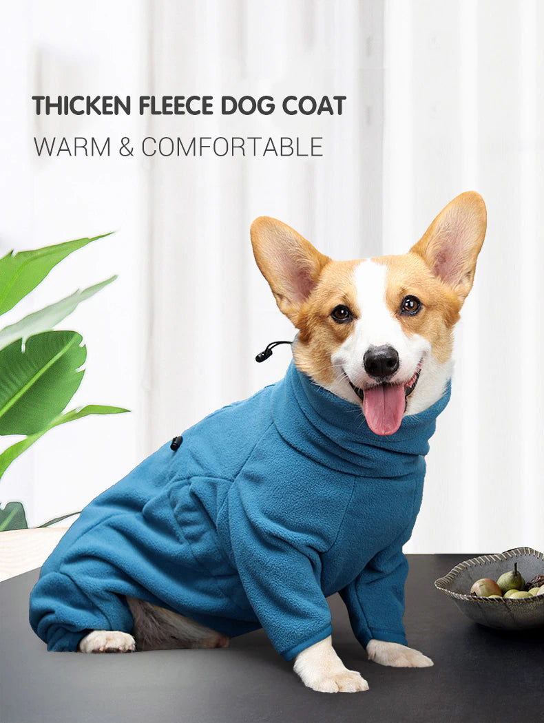 Fleece Dog Clothes Winter Thick Warm Dog Coat at $28.45 from Truemartin