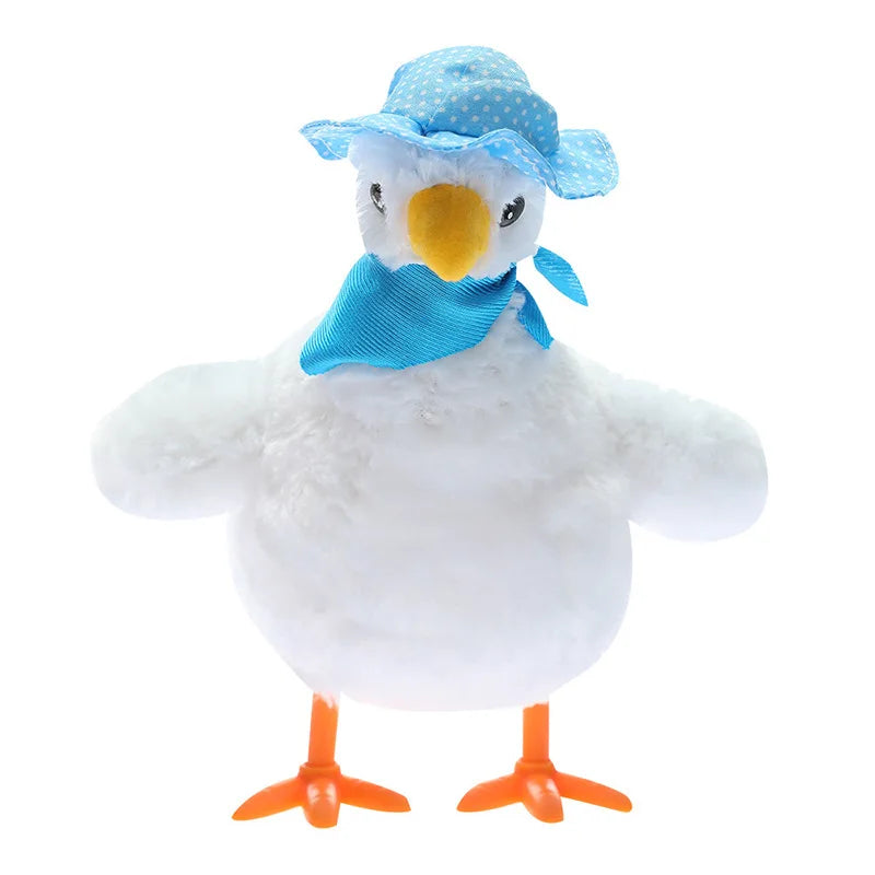 25CM A Hen Chicken Plush Toy Laying Egg Singing Swinging at $26.97 from Truemartin