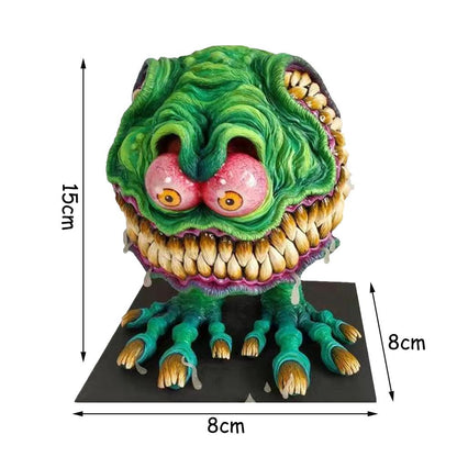 Angry Big Mouth Resin Statue Decorative Figurine Horror Sculptures at $26.99 from Truemartin