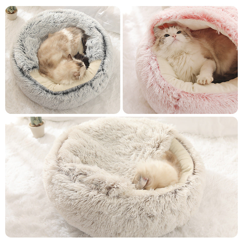 Pet Round Plush Bed at $32.47 from Truemartin