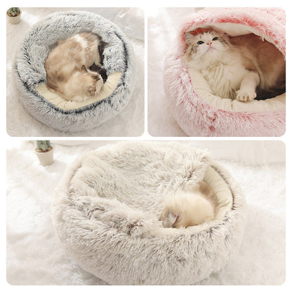 Pet Round Plush Bed at $32.47 from Truemartin