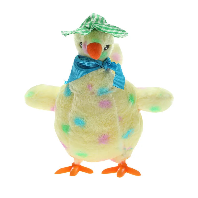 25CM A Hen Chicken Plush Toy Laying Egg Singing Swinging at $26.97 from Truemartin