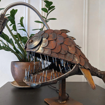 Angler Fish Lamp at $36.95 from Truemartin