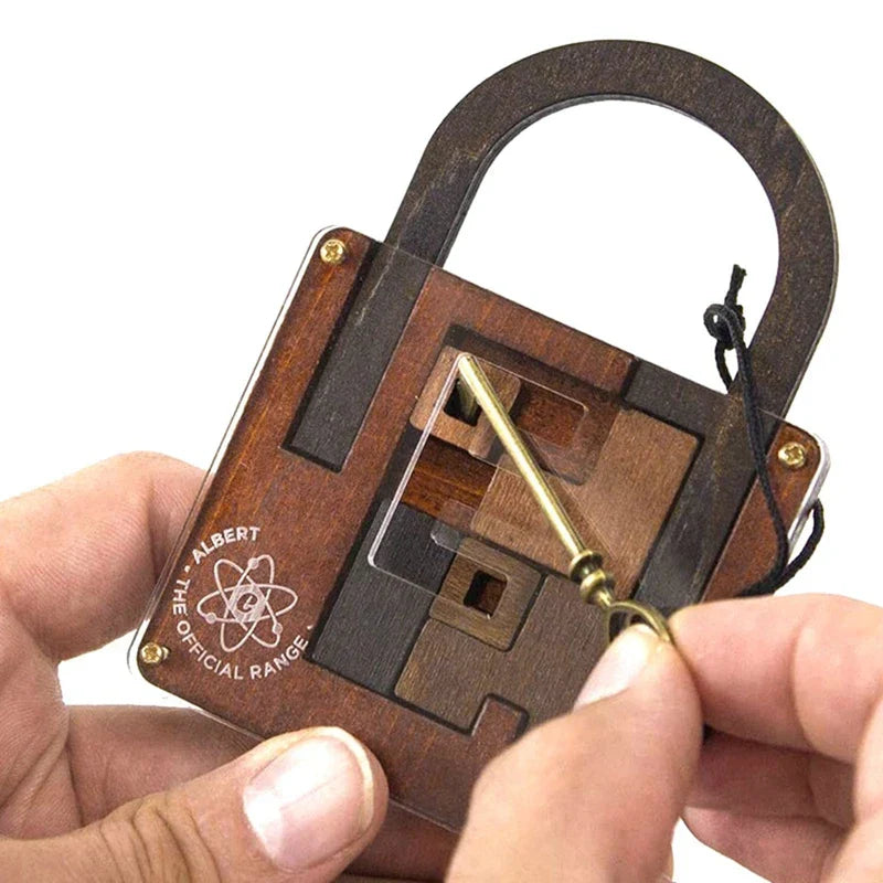 Brainteaser Free the Key & Lock Puzzle at $16.97 from Truemartin