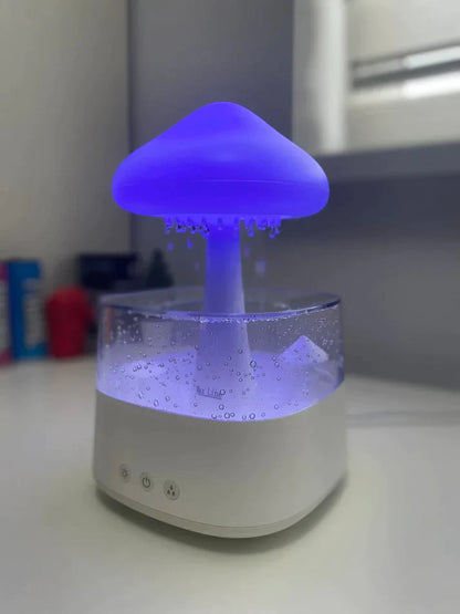 Rain Cloud Humidifier Night Light with 7 Changing Colors at $39.97 from Truemartin