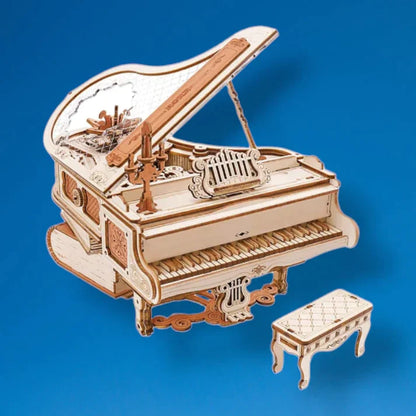 MAGIC PIANO MECHANICAL MUSIC BOX 3D Wooden Puzzle at $86.95 from Truemartin