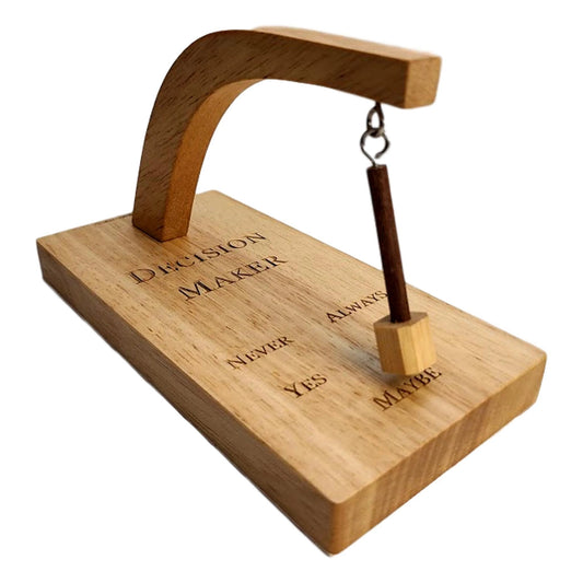 Decision Maker Magnetic Pendulum Wood at $18.95 from Truemartin