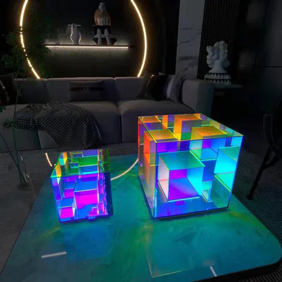 RGB Cube Table Lamp at $58.97 from Truemartin