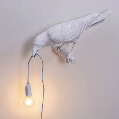 Crow Wall & Raven Table Lamps with Brightness Adjustable Edison Bulb at $42.95 from Truemartin