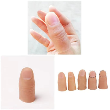 5pcs Thumb Magic Trick Fake Soft Tip