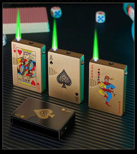 Metal Playing Card Lighter at $14.97 from Truemartin