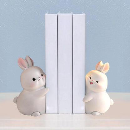 Rabbit Bookend Book Organizer Support at $32.97 only from Truemartin