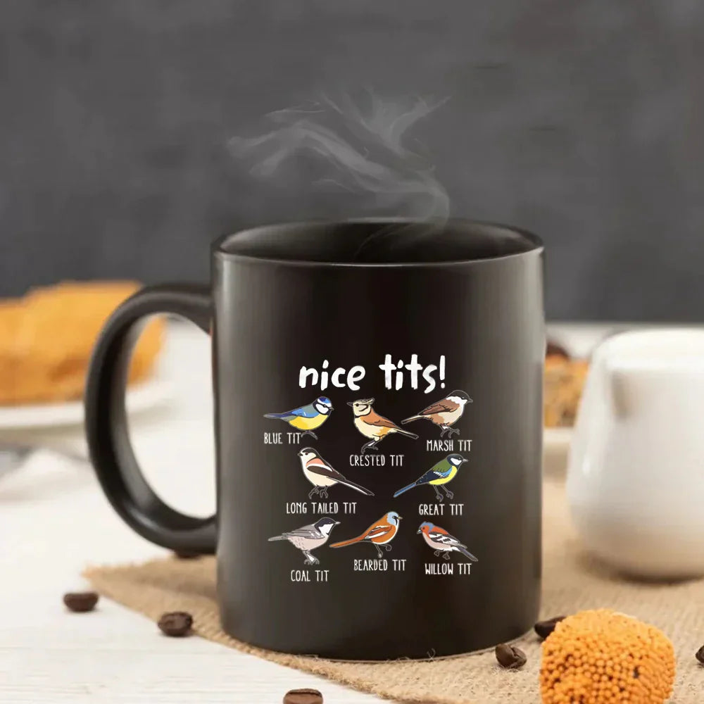 Nice Tits Mug 11oz for bird's lover at $18.97 only from Truemartin