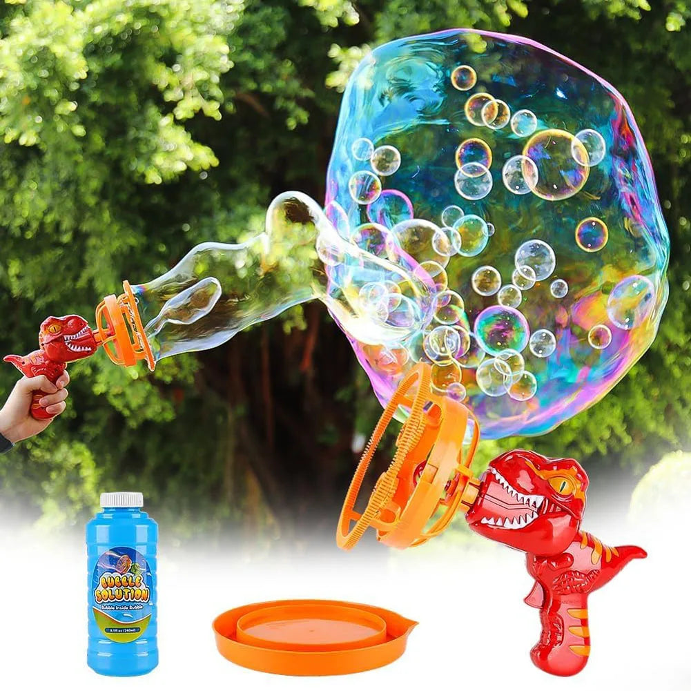 Bubble Gun Bubble Machine Dinosaur Bubble Machine at $19.97 from Truemartin