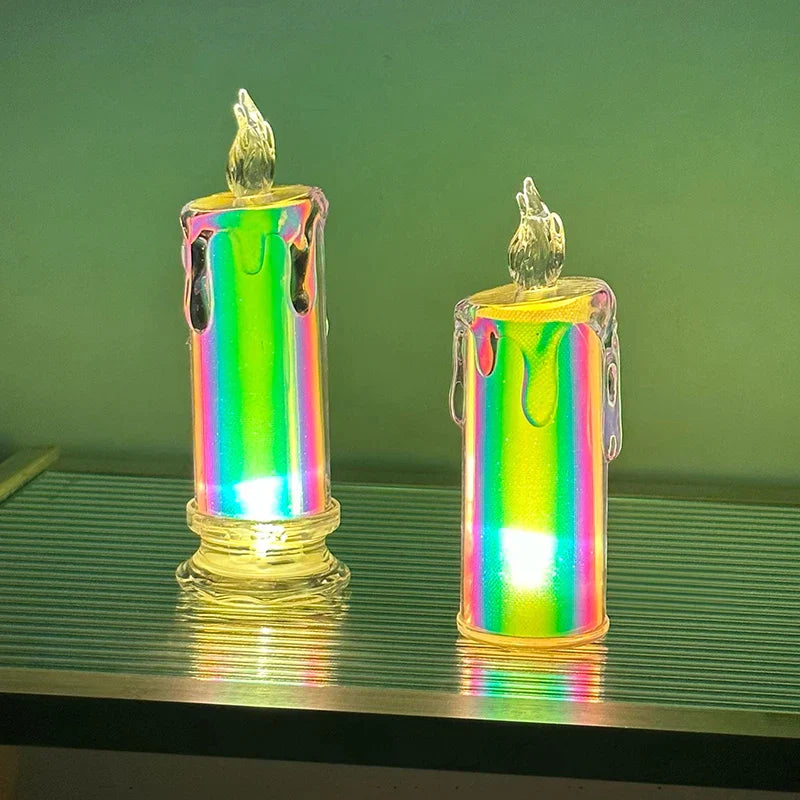 HOLOGRAPHIC CANDLE LAMP at $18.97 only from Truemartin