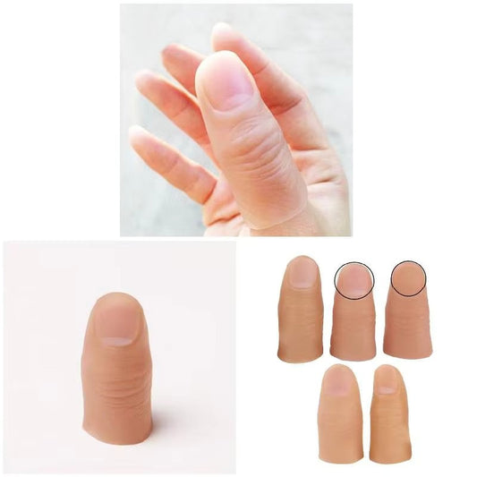 5pcs Thumb Magic Trick Fake Soft Tip