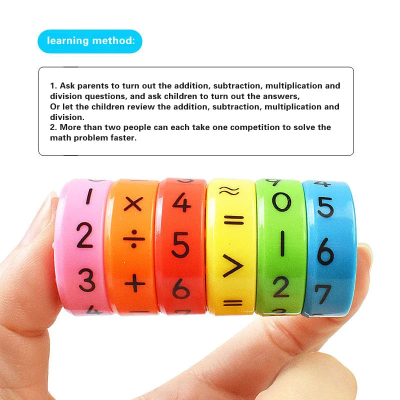 Children Magnetic Mathematics Digital Learning Educational Toys at $10.97 from Truemartin