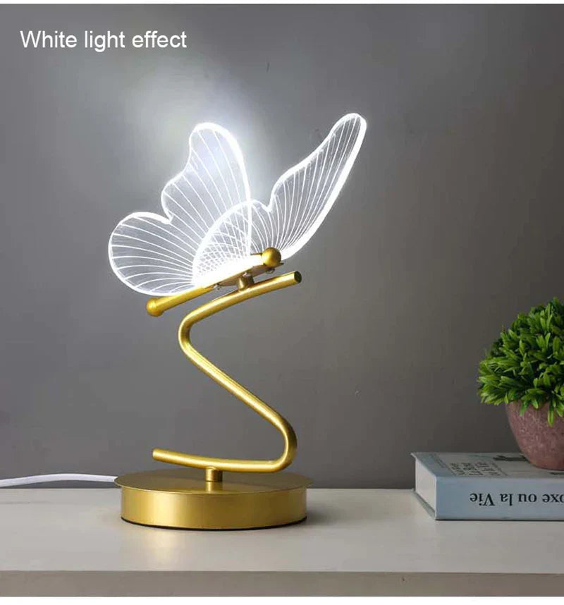 Butterfly Desk Lamp for Bedside Living Room