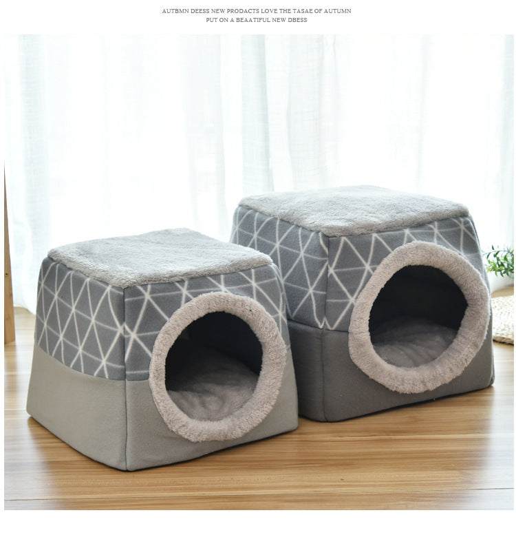 Soft Nest Kennel Pet Bed for Cats Dogs at $26.47 from Truemartin