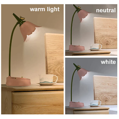 FLOWER SHAPED DESK LAMP at $29.97 only from Truemartin