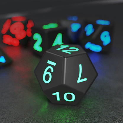 7PCS LED Light-emitting Dices Set For RPG Role Playing Games at $38.47 from Truemartin