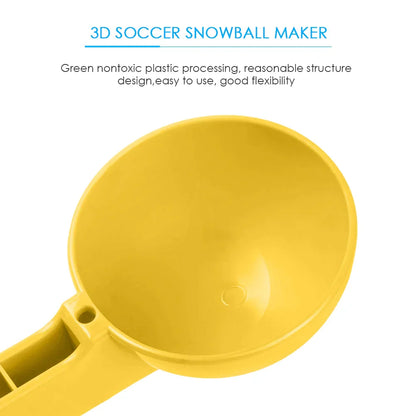 Round Snowball Maker Clip Outdoor Snowball Fight Beach Play Toy at $14.97 only from Truemartin