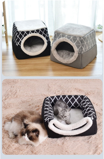 Soft Nest Kennel Pet Bed for Cats Dogs at $26.47 from Truemartin