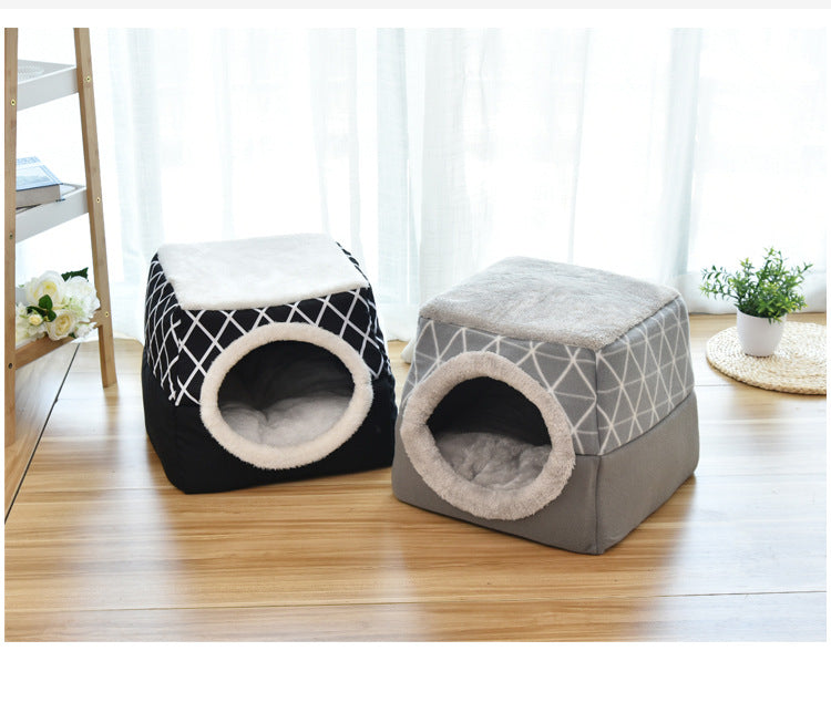 Soft Nest Kennel Pet Bed for Cats Dogs at $26.47 from Truemartin