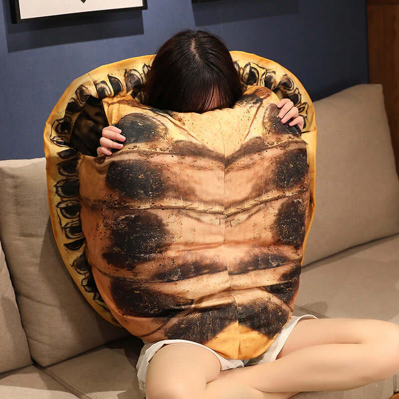 100cm Wearable simulation big turtle shell pillow at $59.95 from Truemartin