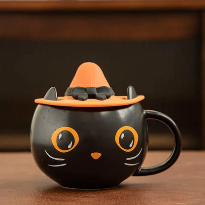 CERAMIC BLACK CAT MUG at $29.97 only from Truemartin