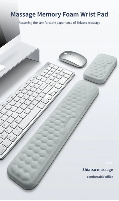 Ergonomic Keyboard Mouse Wrist Rest Pad at $19.97 only from Truemartin