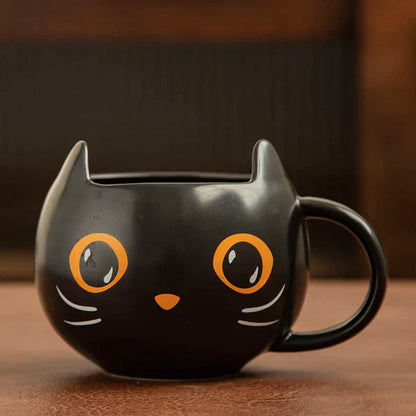 CERAMIC BLACK CAT MUG at $29.97 only from Truemartin