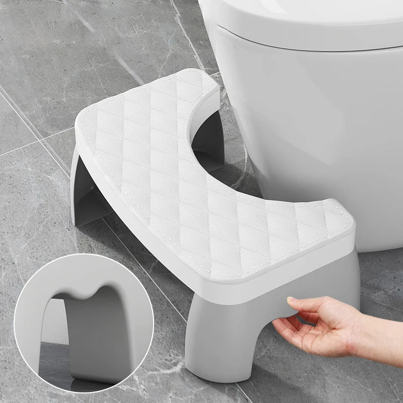  Toilet Squat Stool Removable Non-slip Toilet Seat Stool Portable Squat Stool Home Adult Bathroom Accessories