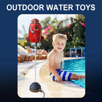 WATER ROCKET SPRINKLER GARDEN TOY at $21.97 from Truemartin