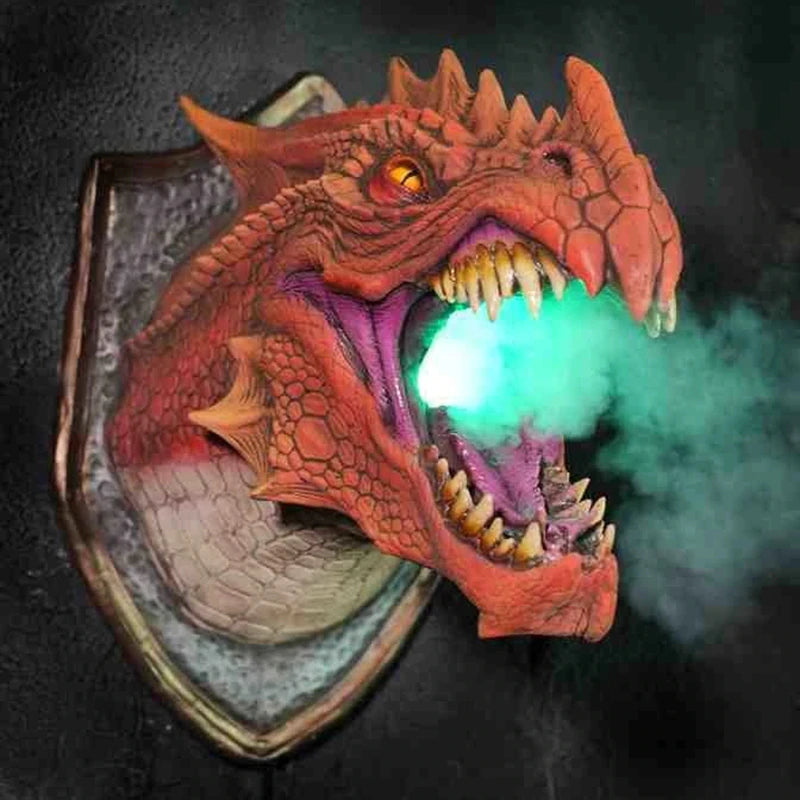 Dragon Legends Prop 3d Wall Mounted Dinosaur Smoke Light Wall at $49.97 from Truemartin