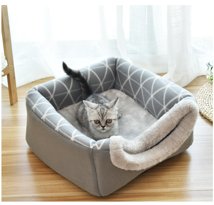 Soft Nest Kennel Pet Bed for Cats Dogs at $26.47 from Truemartin