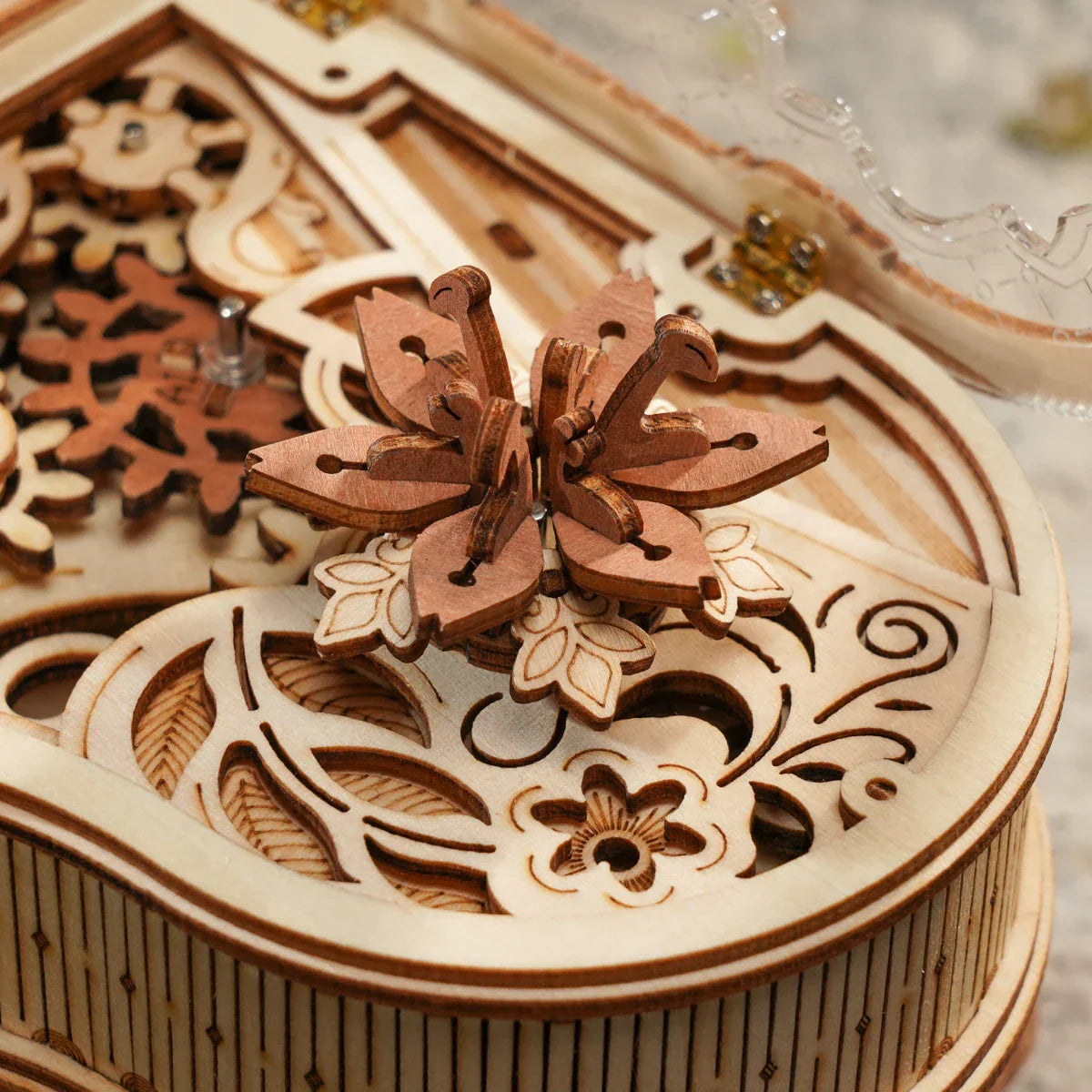 MAGIC PIANO MECHANICAL MUSIC BOX 3D Wooden Puzzle at $86.95 from Truemartin