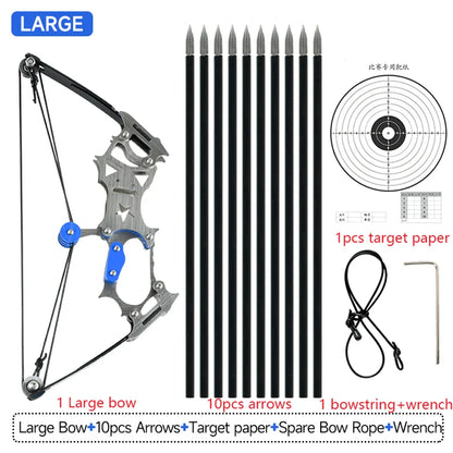 Mini Stainless Steel Bow Arrow Shooting Bowstring Set at $34.97 from Truemartin