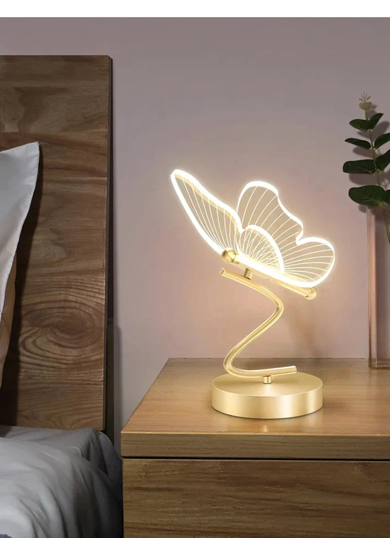 Butterfly Desk Lamp for Bedside Living Room