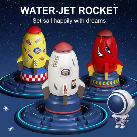 WATER ROCKET SPRINKLER GARDEN TOY at $21.97 from Truemartin