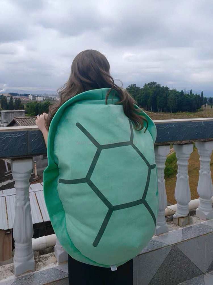 Wearable Funny Turtle Shell Plush Pillow at $59.97 from Truemartin