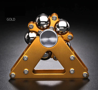 Double Pendulum Fidget Spinner Foldable Metal Antistress Hand Spinner Adult Toys Gyroscope Stress Reliever Toy For Kids Gift